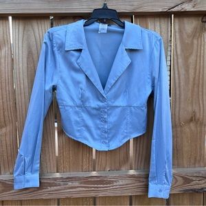 Long sleeve collared style